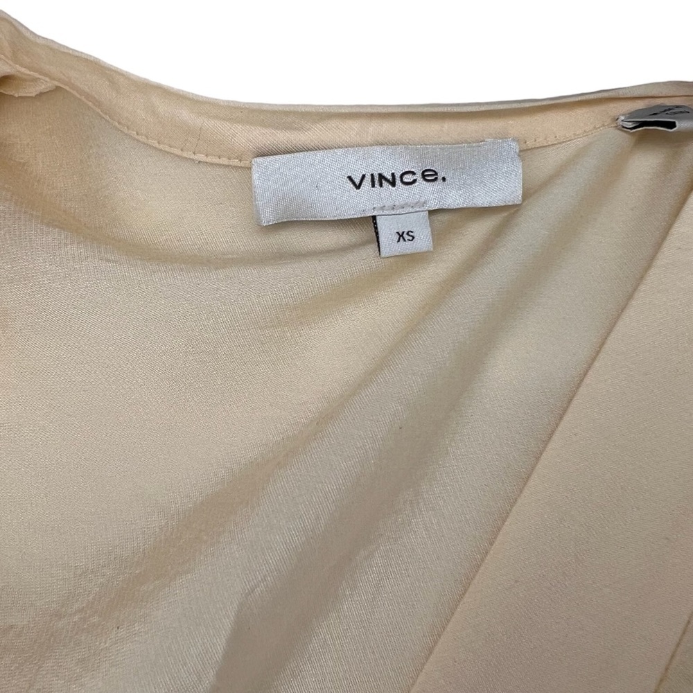 Vince Tiered Long Sleeve Midi Dress XS - Picture 7 of 7